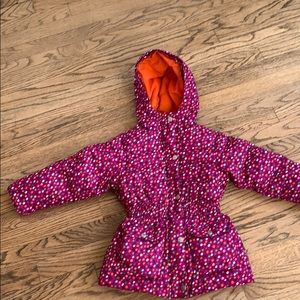 Hanna Anderson Girls Puffer Winter Coat